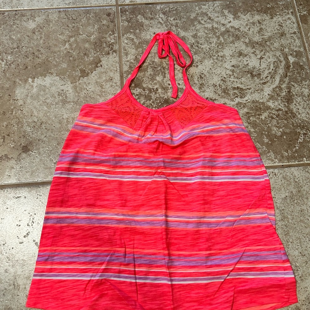 Colorful Halter Top